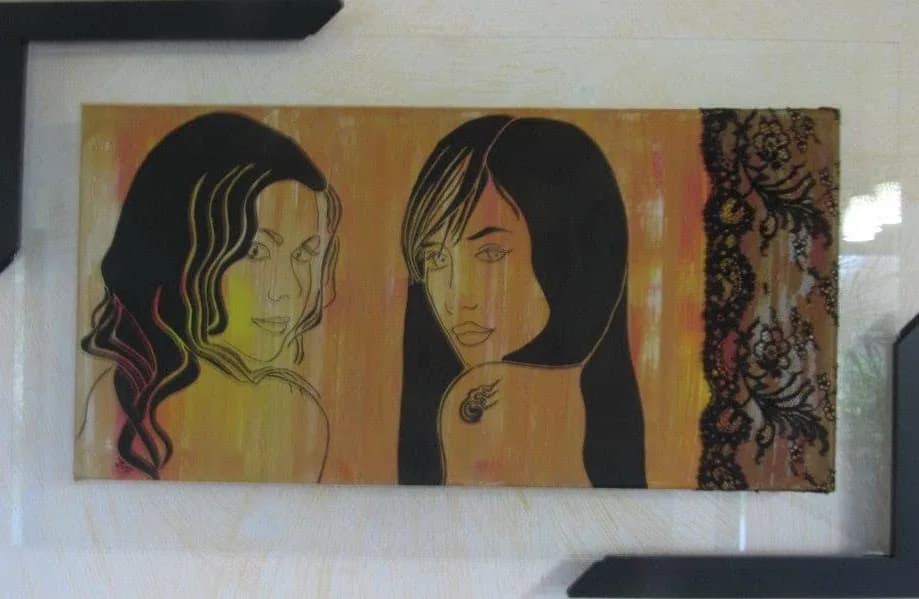 Demoiselles et dentelle de Calais