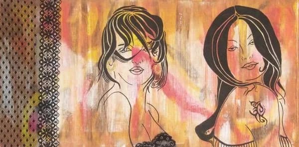Demoiselles et dentelle de Calais