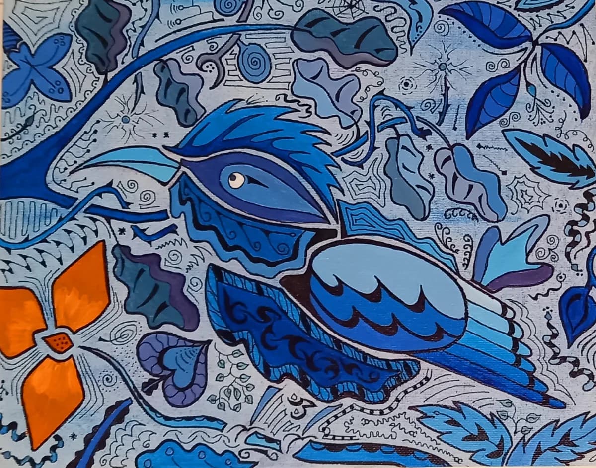 L'oiseau bleu